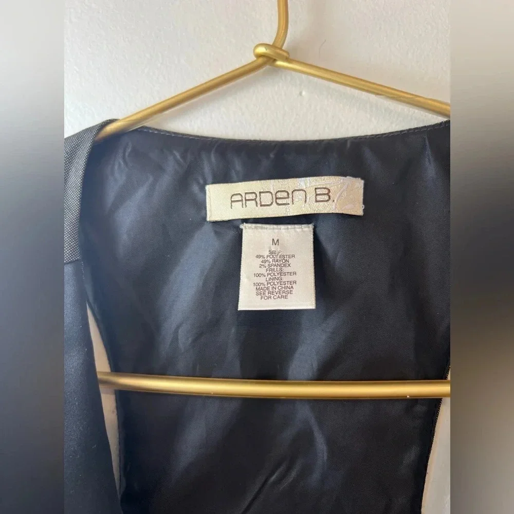 Arden B vest with pleat women’s medium y2K - Picture 4 of 4